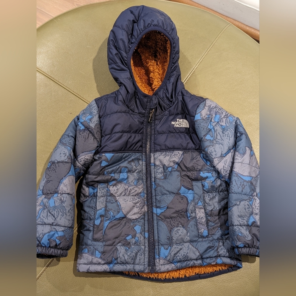 North Face Puffer Reversible Teddy